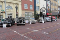 Various Packards belonging to Motor City Packards Members