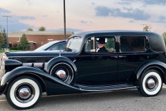 1937 Packard Super Eight Formal Sedan in Black