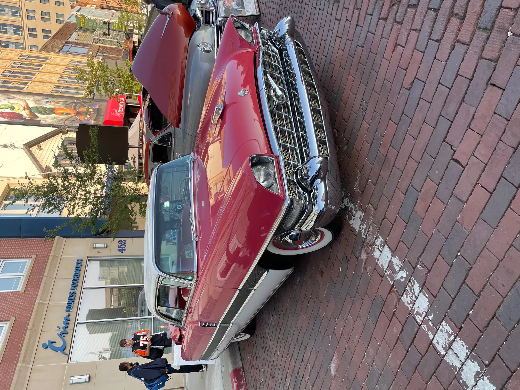 1956 Packard Four Hundred 2-Door Hardtop in Scottish Heather, Front 3/4 View